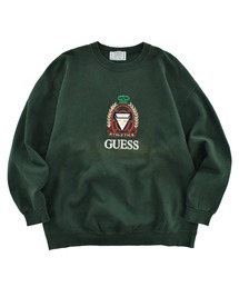 【USED】90’s GUESS 刺繍ロゴ スウェット USA製