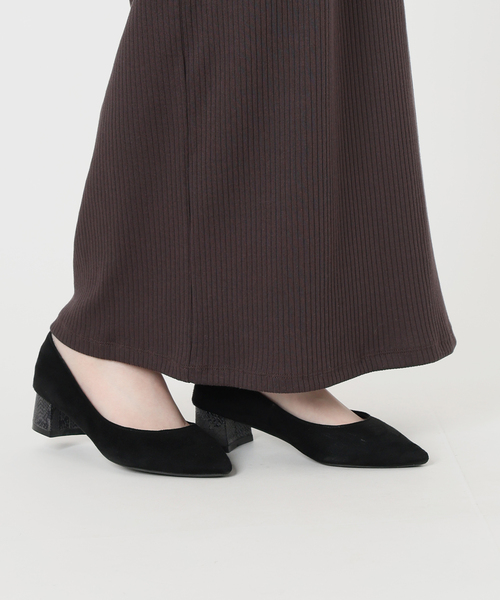 La TOTALITE(ラトータリテ)の「【洗える】2WAYレースリブワンピース(ワンピース・レディース・ブラウン/ブラック・36/38)」の17枚目の写真