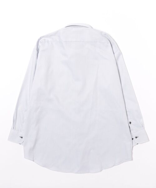 TOKYO SHIRTS(トウキョウシャツ)の「【超形態安定】 形態安定ノンアイロン ボタンダウン 長袖ビジネスワイシャツ(大きいサイズ・長いサイズ)(ビジネスシャツ・メンズ・グレー・首回り39cm-裄丈88cm/首回り41cm-裄丈90cm/首回り42cm-裄丈90cm/首回り43cm-裄丈90cm/首回り45cm-裄丈82cm/首回り45cm-裄丈86cm/首回り45cm-裄丈90cm/首回り47cm-裄丈86cm/首回り47cm-裄丈90cm)」の7枚目の写真