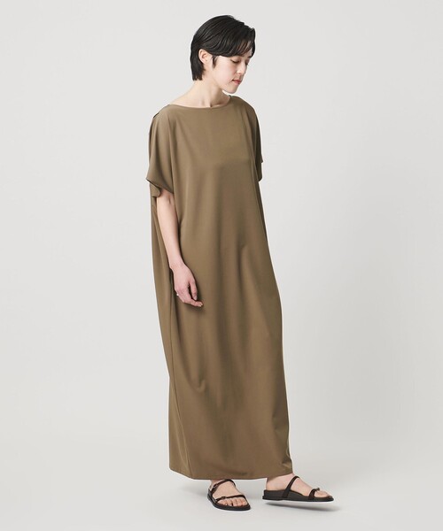 MARW UNITED ARROWS(マルゥ ユナイテッドアローズ)の「<MARW UNITED ARROWS>バック タック ワンピース UVカット(ワンピース・レディース・モカ/ブラック・36/34/38)」の22枚目の写真