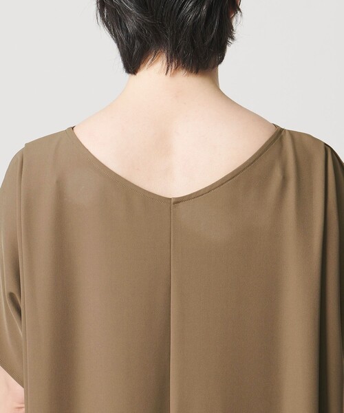 MARW UNITED ARROWS(マルゥ ユナイテッドアローズ)の「<MARW UNITED ARROWS>バック タック ワンピース UVカット(ワンピース・レディース・モカ/ブラック・36/34/38)」の17枚目の写真