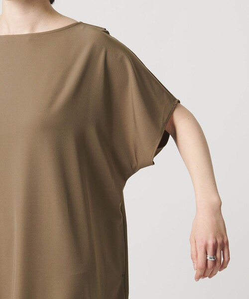 MARW UNITED ARROWS(マルゥ ユナイテッドアローズ)の「<MARW UNITED ARROWS>バック タック ワンピース UVカット(ワンピース・レディース・モカ/ブラック・36/34/38)」の18枚目の写真