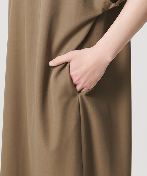 MARW UNITED ARROWS(マルゥ ユナイテッドアローズ)の「<MARW UNITED ARROWS>バック タック ワンピース UVカット(ワンピース・レディース・モカ/ブラック・36/34/38)」の19枚目の写真
