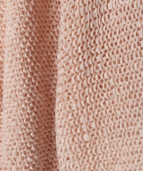 eL（エル）の「【eL】3G Tape Yarn Loose Pullover/670506（ニット/セーター・レディース・ネイビー/オフホワイト/コーラルピンク・FREE）」の22枚目の写真
