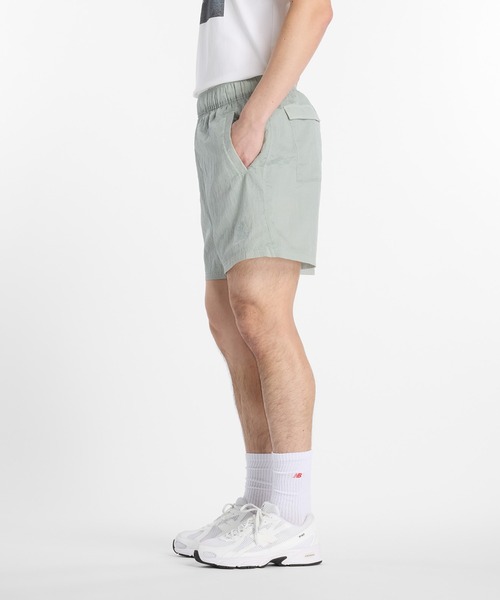 NEW BALANCE（ニューバランス）の「大谷翔平シグネチャークリンクルナイロンショーツ（その他パンツ・メンズ・アッシュグレー/スミクロ・XXX-LARGE/SMALL/MEDIUM/LARGE/X-LARGE/XX-LARGE）」の4枚目の写真