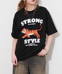 ワンポイント/サガラ/シルキーエアー 刺繍 ロゴ プリント 半袖 Tシャツ