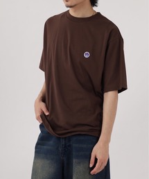 ワンポイント/サガラ/シルキーエアー 刺繍 ロゴ プリント 半袖 Tシャツ