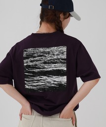 ワンポイント/サガラ/シルキーエアー 刺繍 ロゴ プリント 半袖 Tシャツ