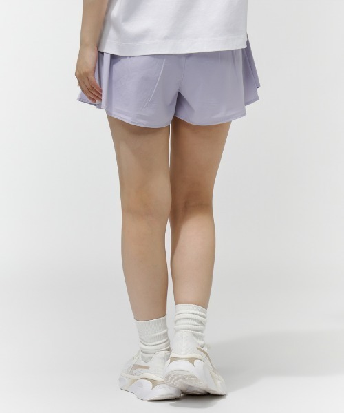 TIGORA（ティゴラ）の「ティゴラ TIGORA スコート（スカート・レディース・ラベンダー/チャコールグレー・S/M/L/XL）」の4枚目の写真