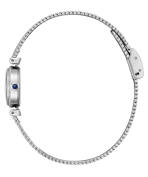 CITIZEN(シチズン)の「kii: キー エコ・ドライブ ラウンドメッシュ EG7080-53A(アナログ腕時計・レディース・シルバー・FREE)」の5枚目の写真