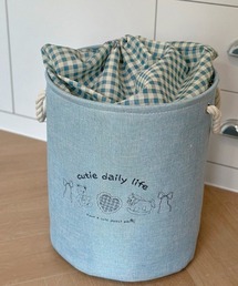 Made in I（メイドインアイ）の「Sweet Drawstring Laundry Basket（収納グッズ）」