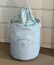 Made in I（メイドインアイ）の「Sweet Drawstring Laundry Basket（収納グッズ）」