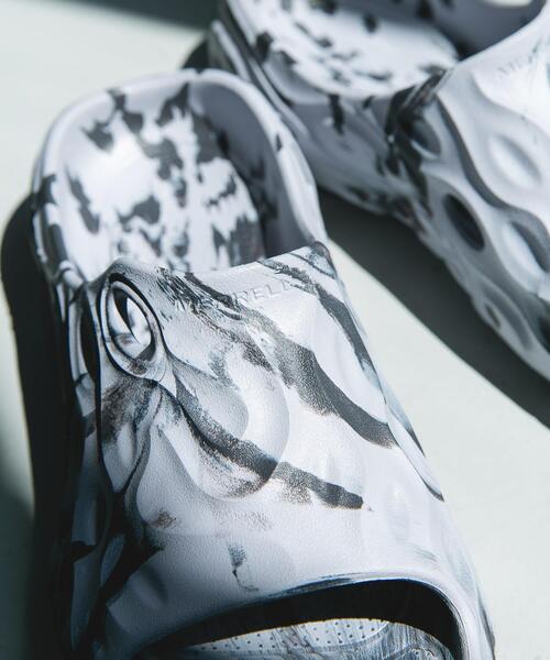 MERRELL(メレル)の「MERRELL EXCLUSIVE HYDRO SLIDE 2(サンダル・メンズ・グリーン系その他/グレー系その他・25/28/26/29/27)」の3枚目の写真