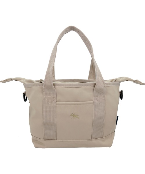 POLOCHAMPS（ポロチャンプス）の「POLOCHAMPS/ポロチャンプス 2WAYミニトートバッグ/ショルダーバッグ/ユニセックス（トートバッグ・メンズ・ベージュ/ネイビー/ブラック/アイボリー・FREE）」の3枚目の写真
