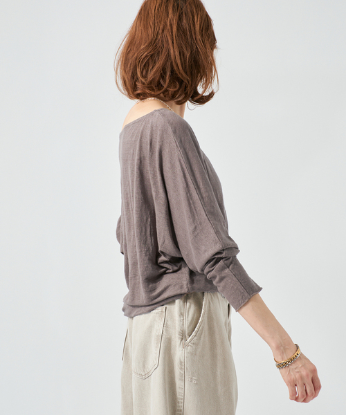 raspail(ラスパイユ)の「Raspail ラスパイユ Comfortable Tシャツ RB-276(Tシャツ/カットソー・レディース・ブラック/ベージュ・FREE)」の17枚目の写真