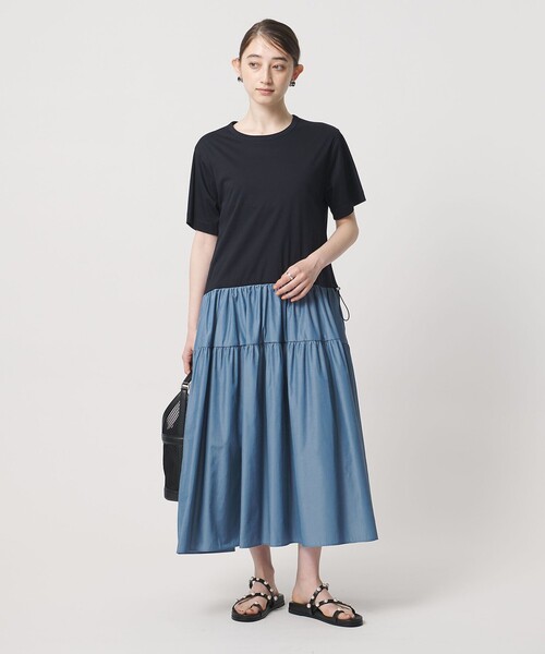カット コンビ ドッキング ワンピース（ワンピース）｜UNITED ARROWS