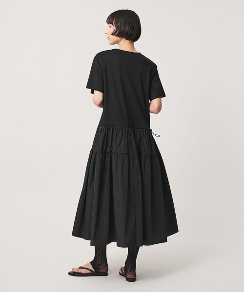 UNITED ARROWS（ユナイテッドアローズ）の「カット コンビ ドッキング ワンピース（ワンピース・レディース・ネイビー/ブラック/オフホワイト・FREE）」の11枚目の写真