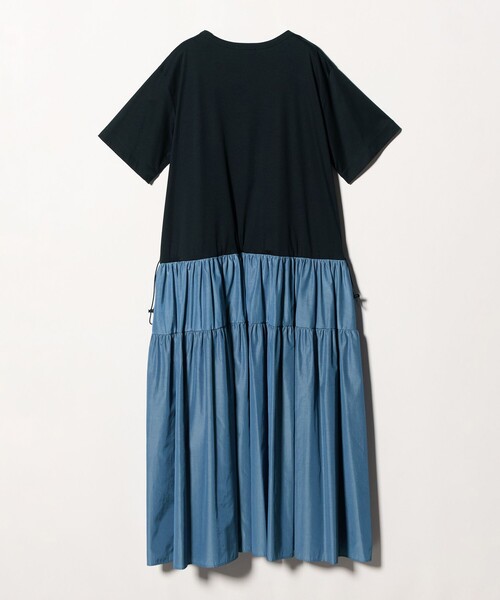 UNITED ARROWS（ユナイテッドアローズ）の「カット コンビ ドッキング ワンピース（ワンピース・レディース・ネイビー/ブラック/オフホワイト・FREE）」の16枚目の写真