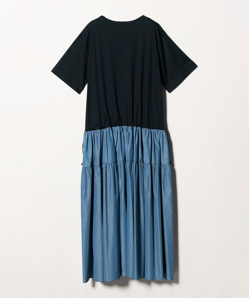 UNITED ARROWS（ユナイテッドアローズ）の「カット コンビ ドッキング ワンピース（ワンピース・レディース・ネイビー/ブラック/オフホワイト・FREE）」の22枚目の写真