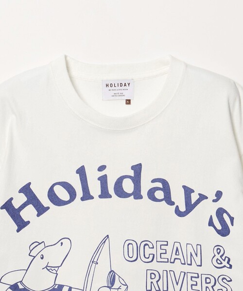 HOLIDAY BOILEAU（ホリディボワロ）の「【別注】＜HOLIDAY BOILEAU＞クリーニング サービス プリント Tシャツ（Tシャツ/カットソー・メンズ・オフホワイト・M/L/XL）」の8枚目の写真
