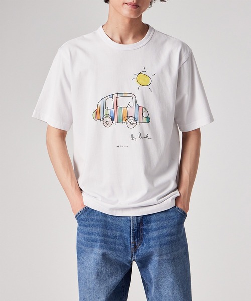 Drawn by Paul 'Striped Car' Tシャツ / 162704 220X（Tシャツ