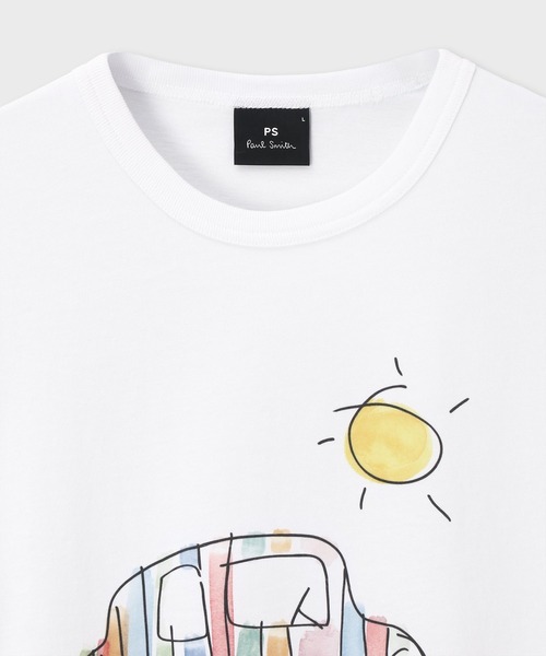 Drawn by Paul 'Striped Car' Tシャツ / 162704 220X（Tシャツ
