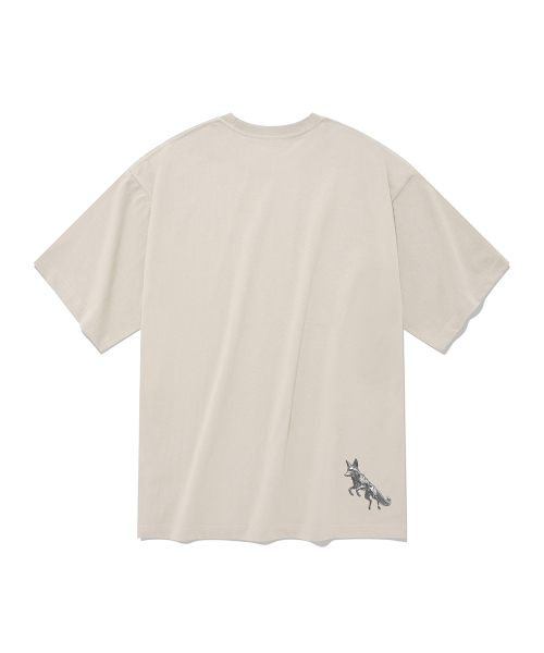 RADINEO(ラディネオ)の「クロムフォックス 半袖Tシャツ ベージュ(Tシャツ/カットソー・メンズ・その他・SMALL/MEDIUM/LARGE/X-LARGE)」の2枚目の写真