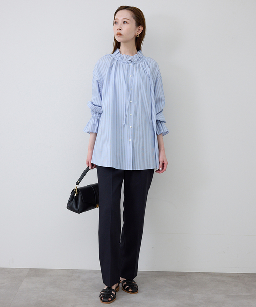SLOBE IENA(スローブイエナ)の「《追加2》SLOBE レザーグルカサンダル(サンダル・レディース・ブラック・23cm/23.5cm/24cm/24.5cm)」の12枚目の写真
