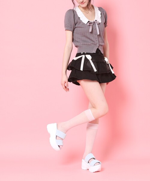 cs T&P(シーエスティーアンドピー)の「厚底ぷくぷくサンダル(サンダル・レディース・ブルー/ブラック/アイボリー/ピンク系・S/LL/L/M)」の19枚目の写真