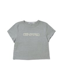 EXOD LOGO CROP TEE L/KHAKI