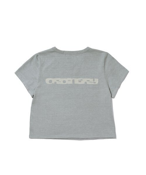 EXTRAORDINARY（エクストラオーディナリー）の「EXOD LOGO CROP TEE  L/KHAKI（Tシャツ/カットソー・レディース・その他・SMALL/X-SMALL）」の2枚目の写真