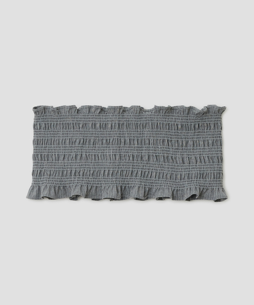 TYPESERVICE（タイプサービス）の「Smocked Hook Top [Gray]（その他トップス・レディース・その他・FREE）」の3枚目の写真