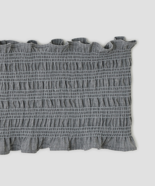 TYPESERVICE（タイプサービス）の「Smocked Hook Top [Gray]（その他トップス・レディース・その他・FREE）」の5枚目の写真