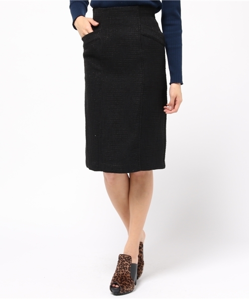 MURUA（ムルーア）の「サス付H/Wループツイードスカート（スカート・レディース・グレー/レッド/ブラック・1(S)/2(M)）」の14枚目の写真