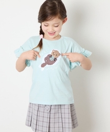 a.v.v（アーヴェヴェ）の「[110-150]【接触冷感 綿100%】モチーフアソートTシャツ（Tシャツ/カットソー）」