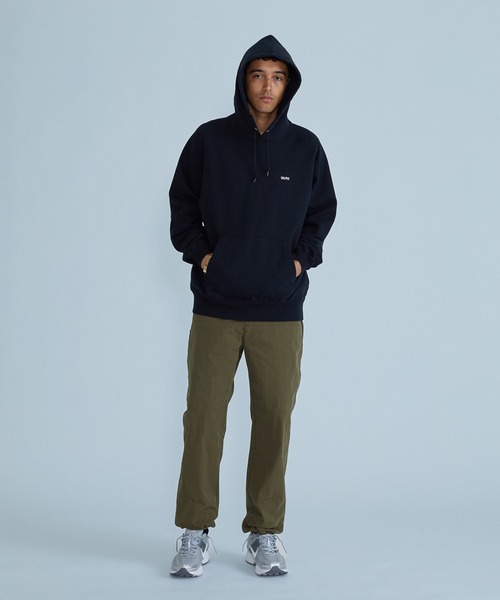 SILAS(サイラス)の「RAGLAN HOODED SWEATSHIRT(パーカー・メンズ・マスタード/ブラック/アッシュ・XL/L/M)」の5枚目の写真