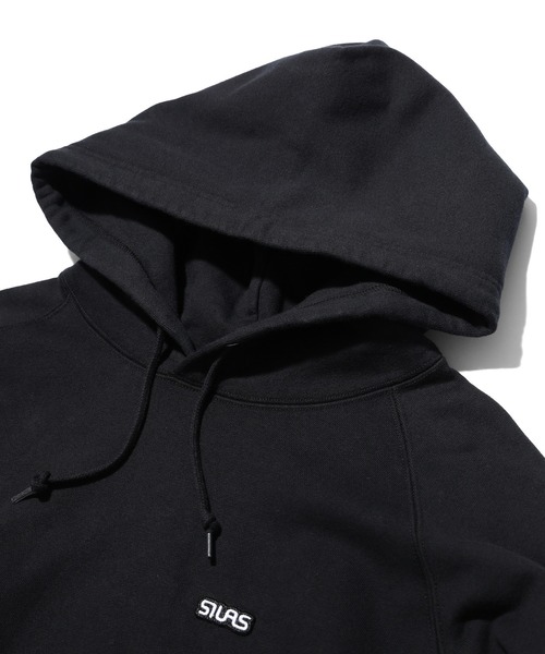 SILAS(サイラス)の「RAGLAN HOODED SWEATSHIRT(パーカー・メンズ・マスタード/ブラック/アッシュ・XL/L/M)」の7枚目の写真