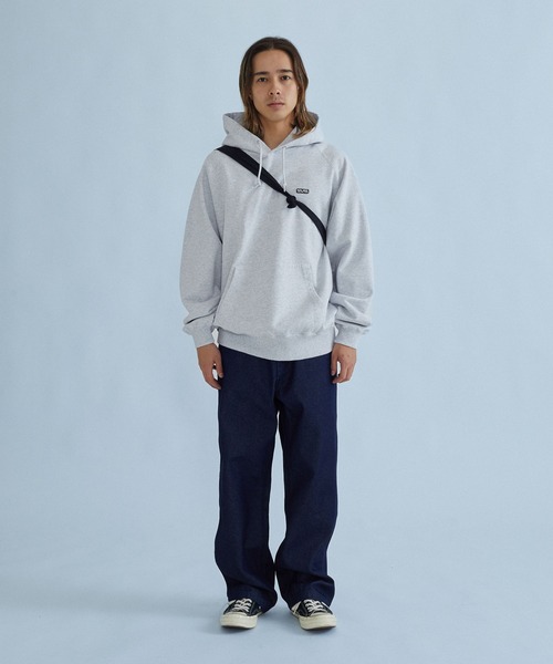 SILAS(サイラス)の「RAGLAN HOODED SWEATSHIRT(パーカー・メンズ・マスタード/ブラック/アッシュ・XL/L/M)」の13枚目の写真