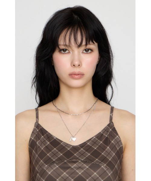 LAGUA GEM(ラグアジェム)の「CHECK LACE CAMI トップス(キャミソール・レディース・ブラウン/ブラック・FREE)」の17枚目の写真