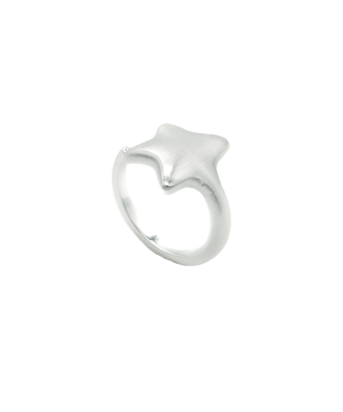 RANDOMOFF（ランダムオフ）の「Glitter star Ring（リング・レディース・シルバー・ONE SIZE）」の2枚目の写真