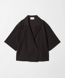 UNITED ARROWS | ツイル ハーフスリーブ シャツ ジャケット ‐ストレッチ 防シワ 接触冷感‐(シャツ/ブラウス)