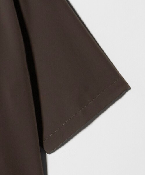 UNITED ARROWS(ユナイテッドアローズ)の「ツイル ハーフスリーブ シャツ ジャケット ‐ストレッチ 防シワ 接触冷感‐(シャツ/ブラウス・レディース・ピンク/ネイビー/ダークブラウン・FREE)」の19枚目の写真