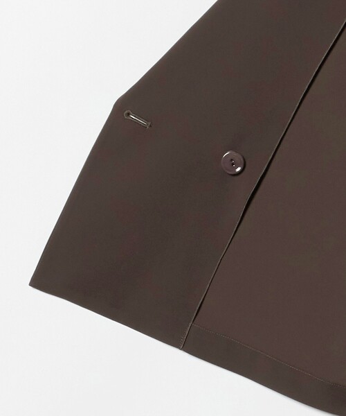 UNITED ARROWS(ユナイテッドアローズ)の「ツイル ハーフスリーブ シャツ ジャケット ‐ストレッチ 防シワ 接触冷感‐(シャツ/ブラウス・レディース・ピンク/ネイビー/ダークブラウン・FREE)」の21枚目の写真