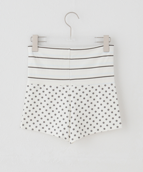 OMO（オモ）の「OMO / オモ Printed Fold Over Shorts（その他パンツ・レディース・ホワイト・SMALL）」の2枚目の写真
