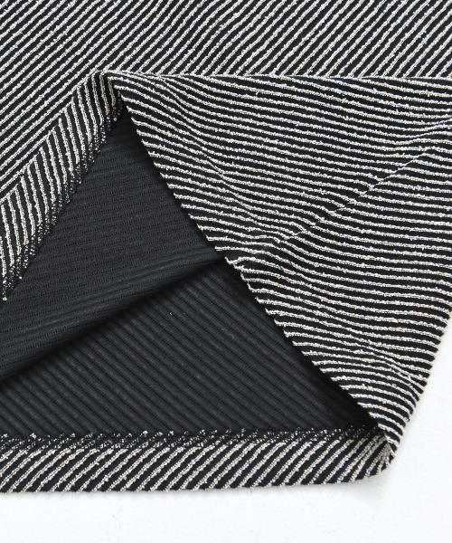 BENUSTA(ベヌスタ)の「『BENUSTA/ベヌスタ』クルーネックデザイン半袖カットソー【GC】(Tシャツ/カットソー・メンズ・ホワイト/ブラック・L/M)」の7枚目の写真