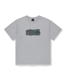 WKNDRS | PLAID BUBBLE T-SHIRT (M.GREY)(Tシャツ/カットソー)