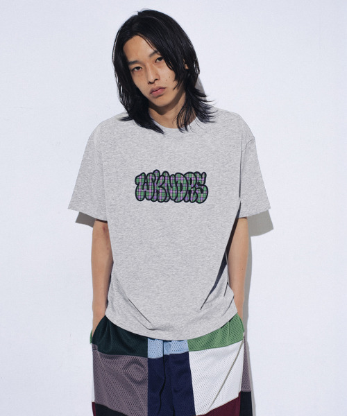 WKNDRS(ウィーキャンドース)の「PLAID BUBBLE T-SHIRT (M.GREY)(Tシャツ/カットソー・レディース・その他・MEDIUM/LARGE/X-LARGE/SMALL)」の6枚目の写真