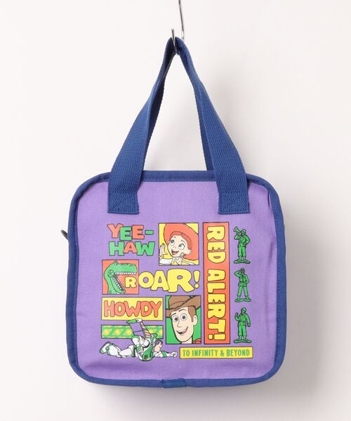 PIXAR(ピクサー)の「【 Disney/Pixar 】 ボックス型 保温保冷バッグ 26S5(エコバッグ/サブバッグ・レディース・ブラック/パープル/ネイビー・FREE)」の3枚目の写真