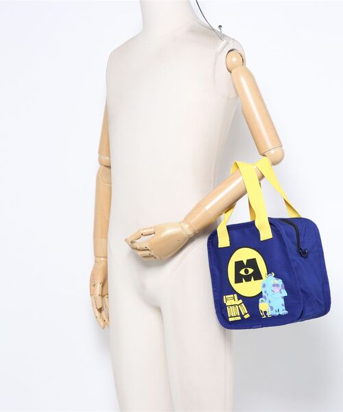 PIXAR(ピクサー)の「【 Disney/Pixar 】 ボックス型 保温保冷バッグ 26S5(エコバッグ/サブバッグ・レディース・ブラック/パープル/ネイビー・FREE)」の7枚目の写真
