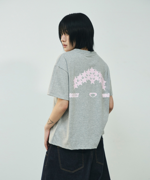 SCALLYWAG（スカリーワグ）の「SHOOTING STAR グレー クロップTシャツ（Tシャツ/カットソー・レディース・その他・SMALL/MEDIUM/LARGE）」の11枚目の写真